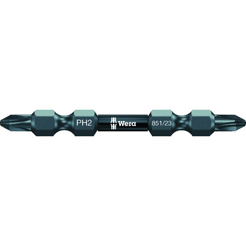 【TRUSCO】Ｗｅｒａ　８５１／２３Ｒ　ＢＴＨ　ＩＭＰＤＣ　インパクト両頭ビット　＋２Ｘ６５